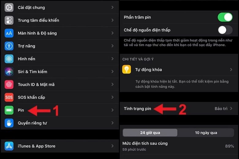 Hướng dẫn kiểm tra độ chai pin iPhone 14 Pro Max chi tiết A-Z 3 kiểm tra độ chai pin iPhone 14 Pro Max