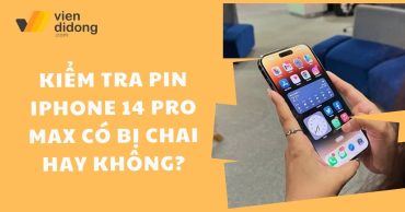 Hướng dẫn kiểm tra độ chai pin iPhone 14 Pro Max chi tiết A-Z