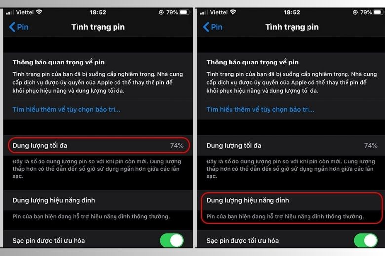Hướng dẫn kiểm tra độ chai pin iPhone 14 Pro Max chi tiết A-Z 4 kiểm tra độ chai pin iPhone 14 Pro Max