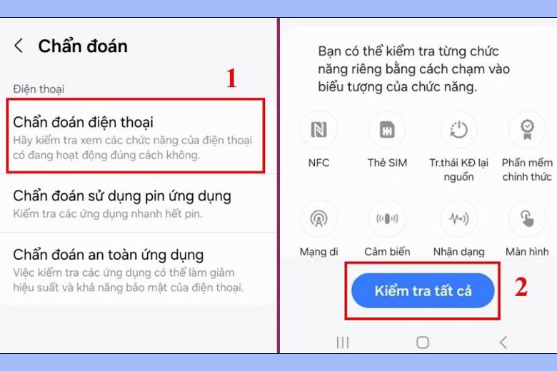 Bí quyết kiểm tra Samsung cũ để không mua nhầm hàng dựng 5 kiểm tra Samsung cũ