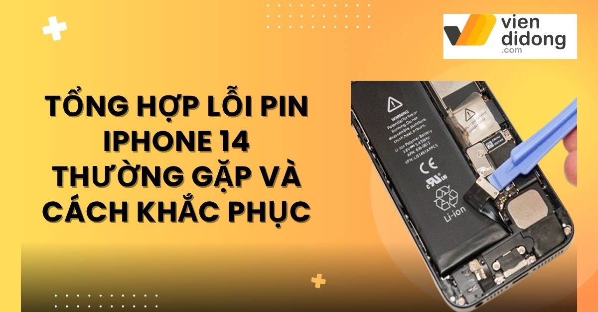 Lỗi pin iPhone 14: Cách nhận biết sớm để tránh chai pin nặng hơn