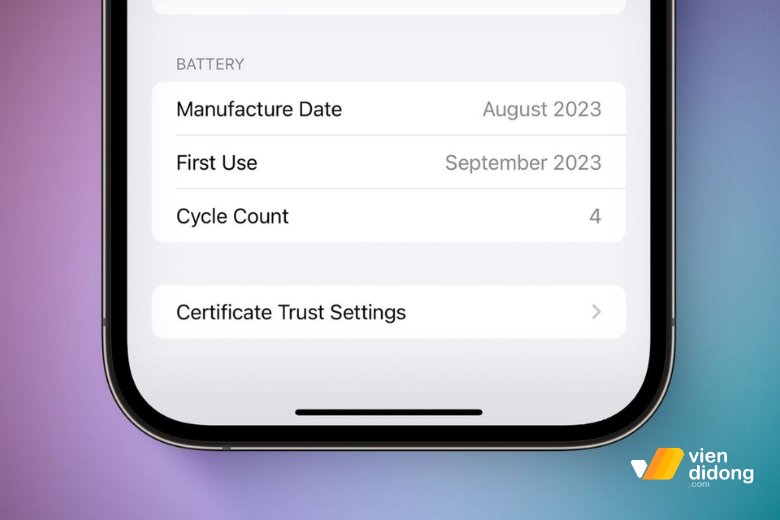 lưu ý trước và sau khi thay pin iPhone 14