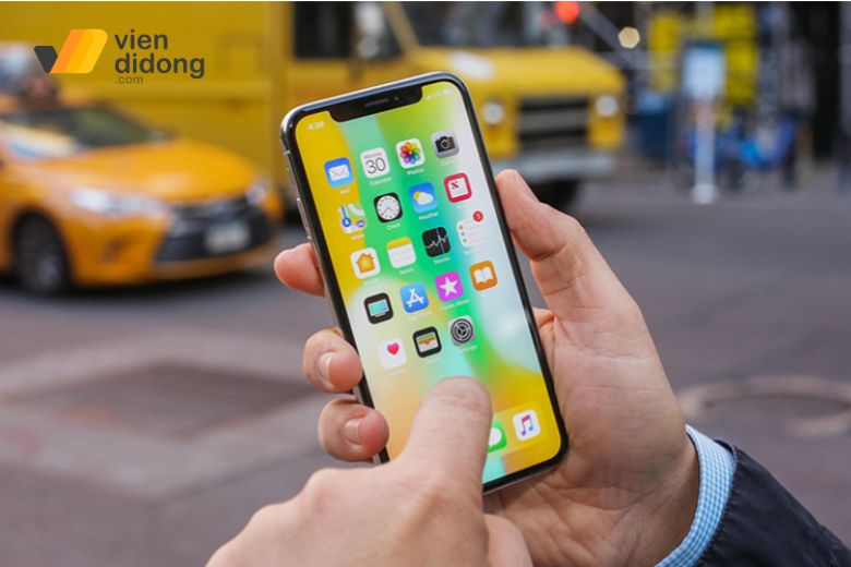 màn hình iphone bị lỗi màu