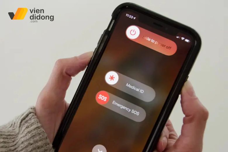 màn hình iphone bị lỗi màu