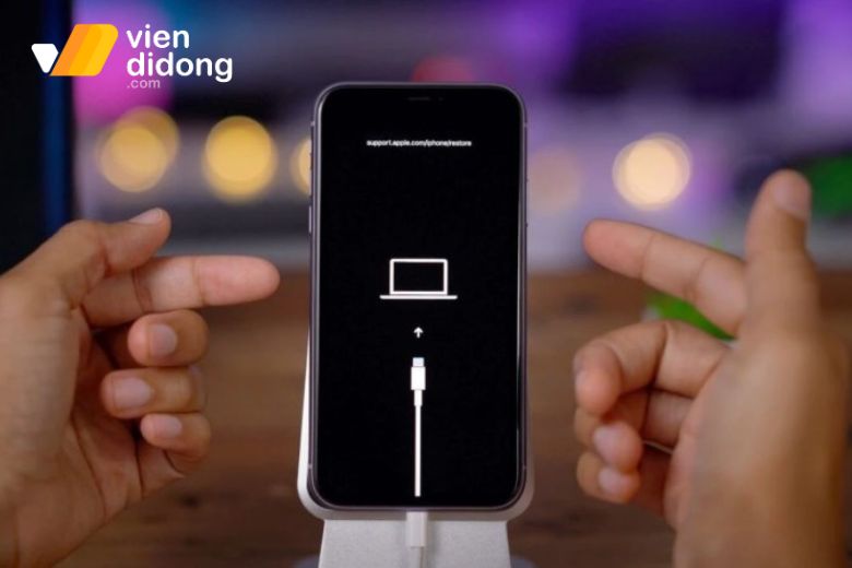 màn hình iphone bị lỗi màu
