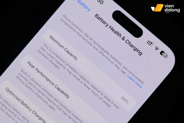 Nên thay pin iPhone 14 Pro không? Thay pin có ảnh hưởng đến thiết bị không? 7 nên thay pin iPhone 14 Pro không