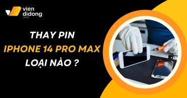 Thay pin iPhone 14 Pro Max chính hãng hay linh kiện?