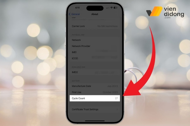 Hướng dẫn kiểm tra pin iPhone 14 đã thay: Dựa vào đâu để biết pin chuẩn? 9 cách kiểm tra pin iPhone 14 đã thay