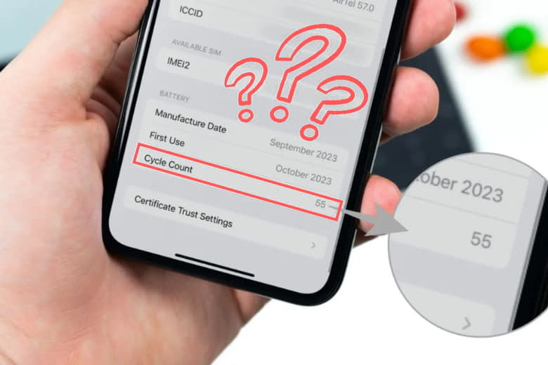 Hướng dẫn xem số lần sạc iPhone 14 series chi tiết 1 kiểm tra số lần sạc iPhone 14