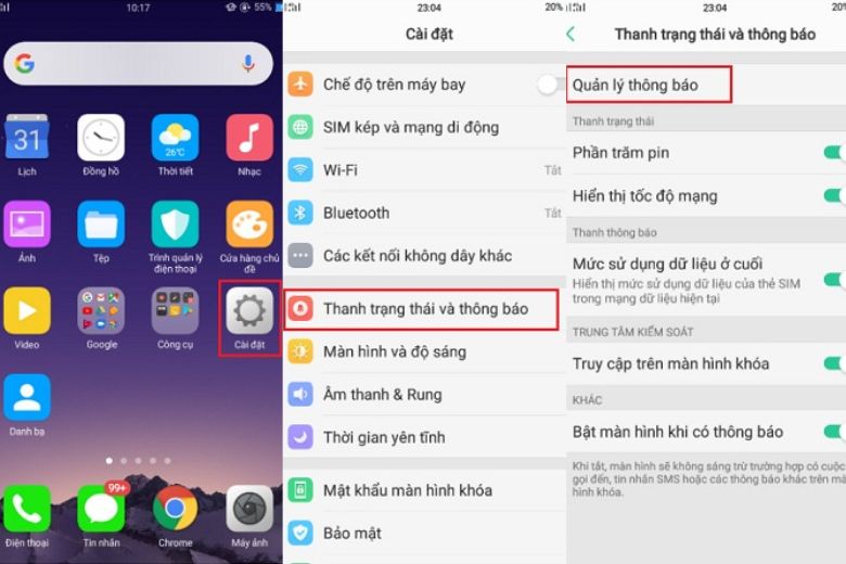 chặn quảng cáo trên OPPO