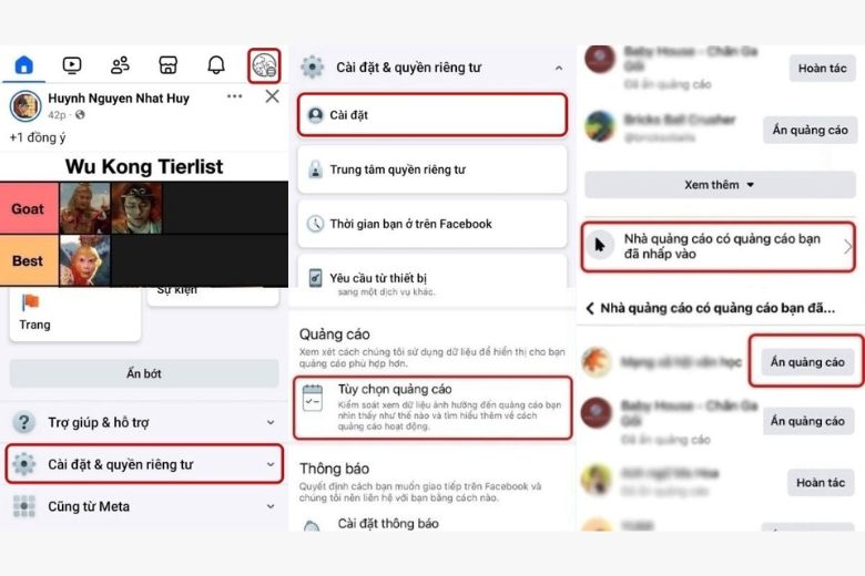 chặn quảng cáo trên OPPO