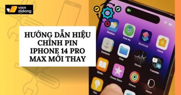 Hiệu chỉnh pin iPhone 14 Pro Max mới thay đúng cách để bền lâu