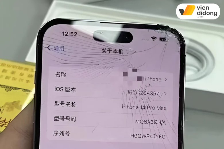 Các lỗi màn hình iPhone 14 Pro thường gặp và hướng khắc phục hiệu quả 8 Lỗi màn hình iPhone 14 Pro