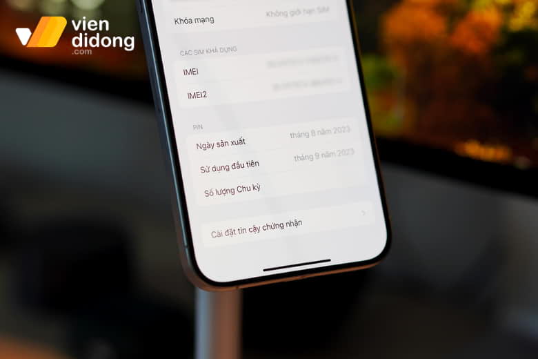 lưu ý trước và sau khi thay pin iPhone 13