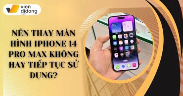 Có nên thay màn hình iPhone 14 Pro Max lúc này không?