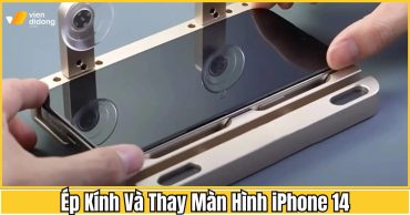 Ép kính và thay màn hình iPhone 14: So sánh toàn diện