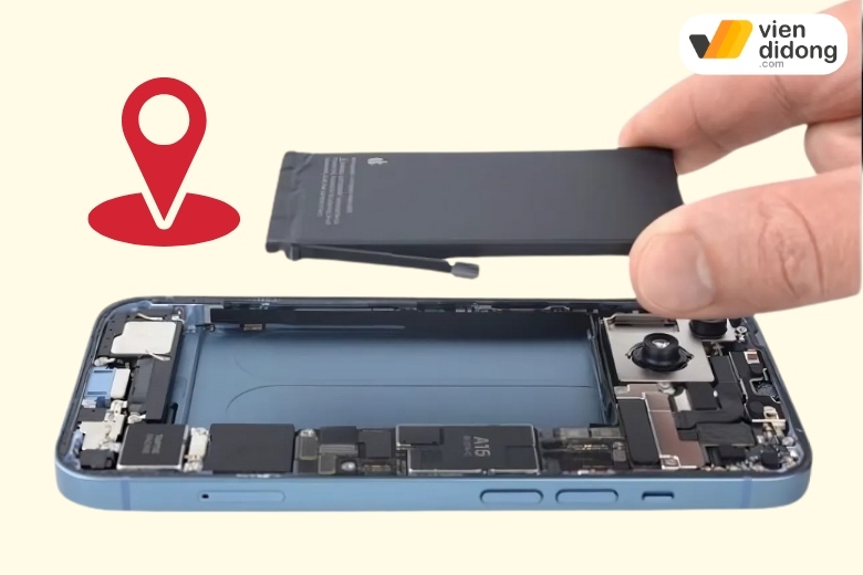 thay pin iPhone 14 Plus ở đâu