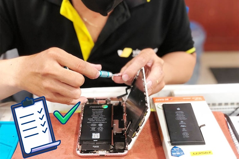 thay pin iPhone 14 Plus ở đâu