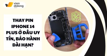 Địa chỉ thay pin iPhone 14 Plus ở đâu uy tín tại TP.HCM & Hà Nội?