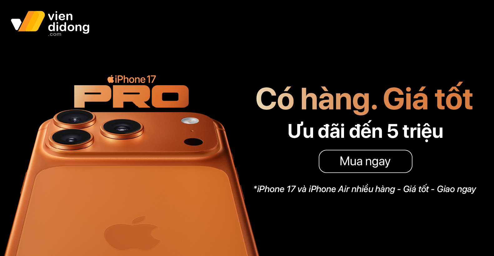 Mở bán iPhone 17