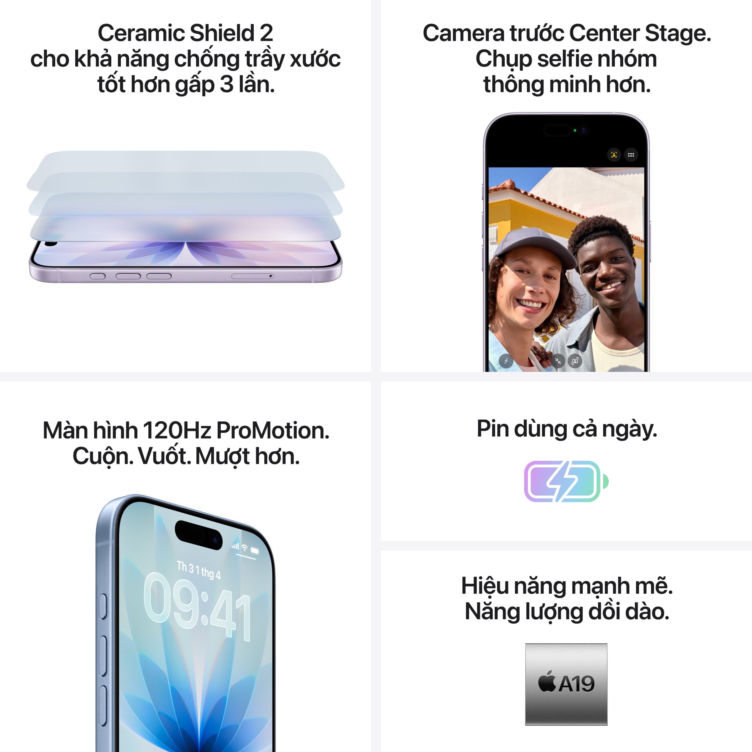 iPhone 17 bản tiêu chuẩn có nhiều nâng cấp vượt trội