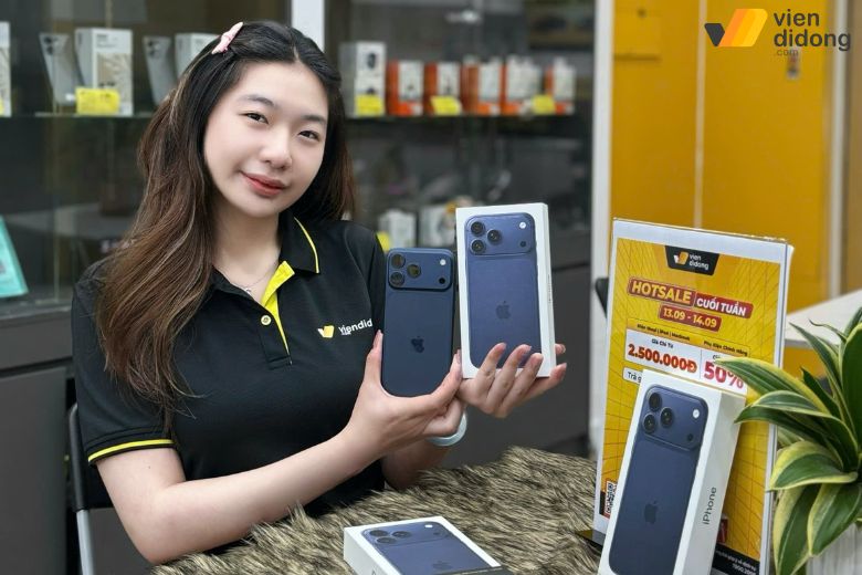 iPhone 17 Pro 256GB Chính Hãng 1 Mua iPhone 17 Pro 256GB chính hãng tại Viện Di Động với ưu đãi hấp dẫn