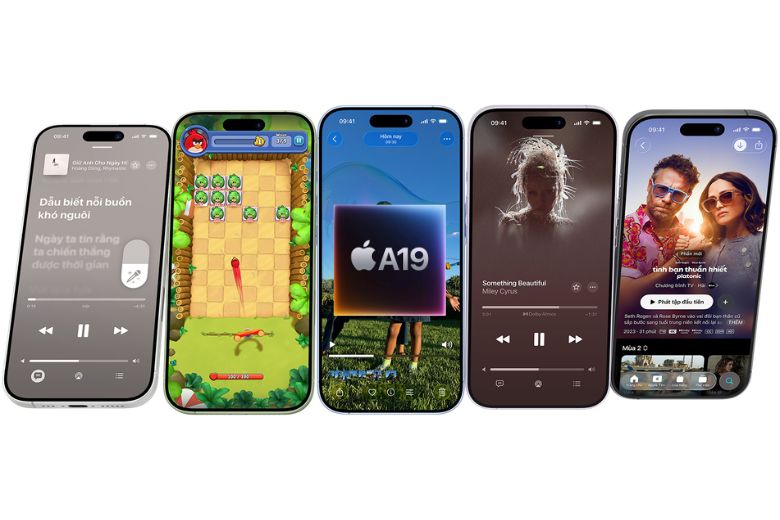 iPhone 17 256GB Chính Hãng 3 Hiệu suất tăng 50% mang đến trải nghiệm đa nhiệm mượt mà với chip A19