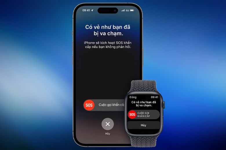 iPhone 17 Pro Max 256GB Chính Hãng 8 iPhone 17 Pro Max tăng cường an toàn với SOS vệ tinh và phát hiện va chạm