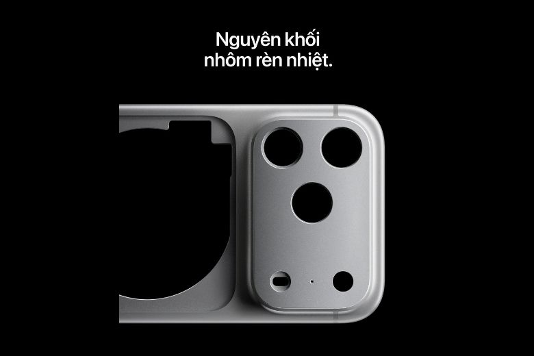 iPhone 17 Pro Max 256GB Chính Hãng 2 Thiết kế nhôm rèn nhiệt mới của iPhone 17 Pro Max bền chắc và sang trọng