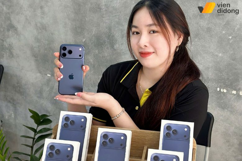 iPhone 17 Pro Max 256GB Chính Hãng 1 Viện Di Động mang đến iPhone 17 Pro Max 256GB chính hãng giá tốt nhất
