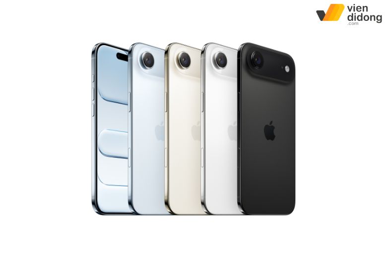 iPhone Air 512GB Chính Hãng 4 Bộ sưu tập 4 màu iPhone Air 512GB mang đến lựa chọn đa phong cách