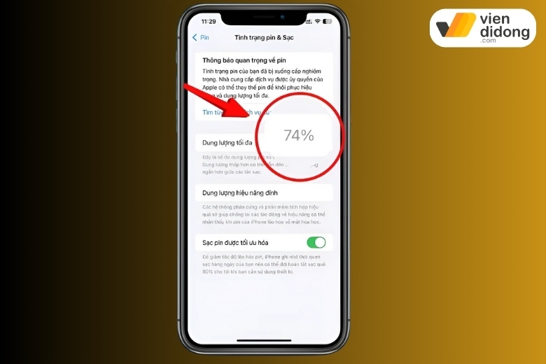 Làm sao biết iPhone 13 Pro Max đã đến lúc cần thay pin? 1 Khi nào cần thay pin iPhone 13 Pro Max
