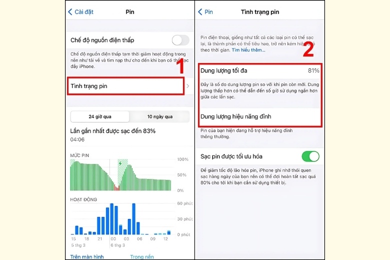 Làm sao biết iPhone 13 Pro Max đã đến lúc cần thay pin? 7 Khi nào cần thay pin iPhone 13 Pro Max