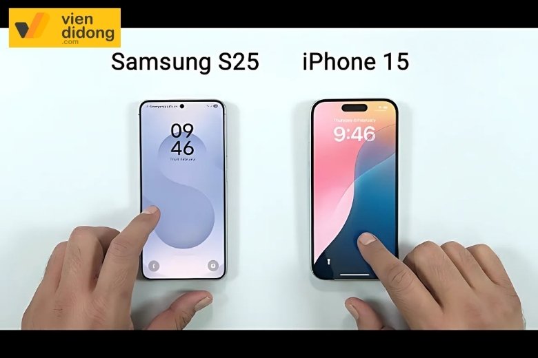 Galaxy S25 cũ hay iPhone 15 cũ: Đánh giá toàn diện phù hợp nhu cầu 5 Nên chọn Galaxy S25 cũ hay iPhone 15 cũ