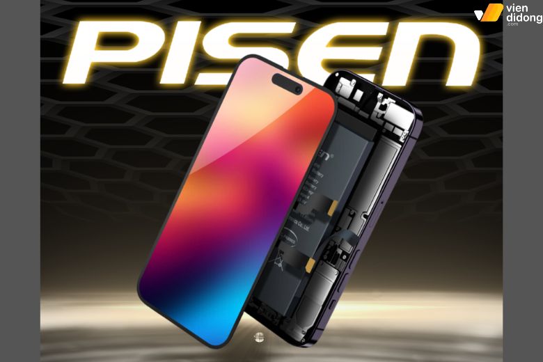 Màn hình Pisen iPhone 17 màu sắc ổn định, giá thấp nhất