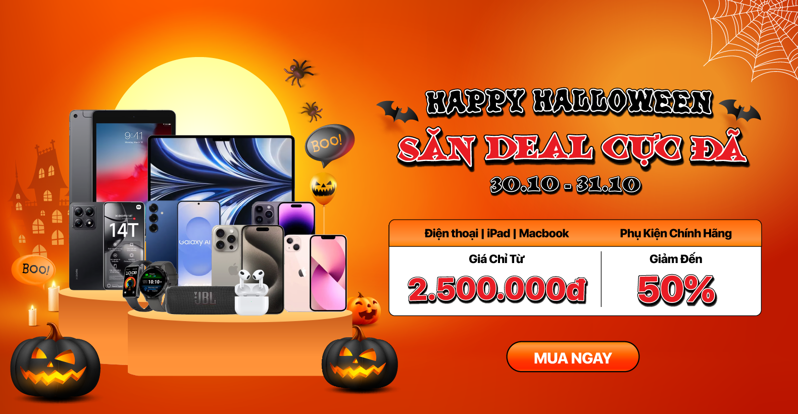 Happy Halloween – Săn Deal Cực Đã