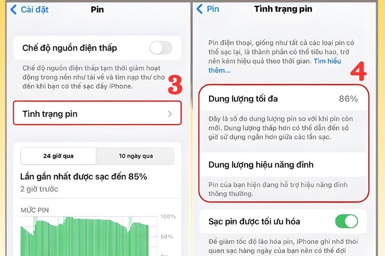 Khi nào cần thay pin iPhone 12 kiểm tra chi tiết
