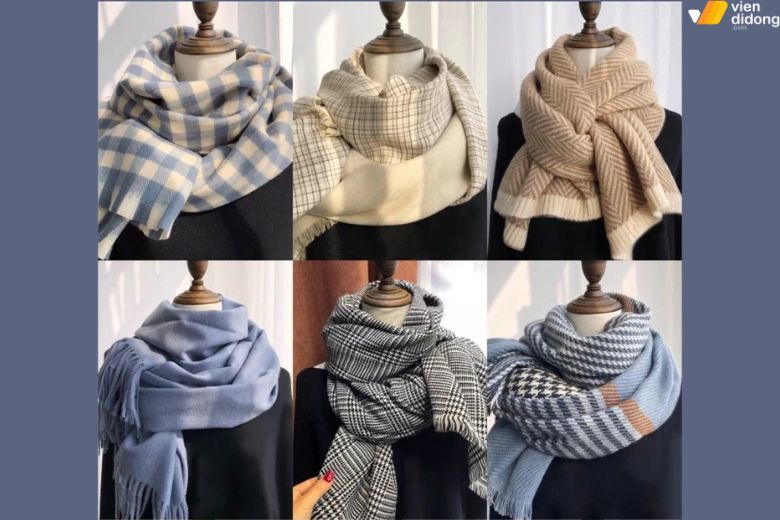 Tham khảo ngay TOP món quà 20/11 cho giáo viên ý nghĩa & hottrend 2025 12 Khăn choàng cổ thời trang – quà 20/11 cho giáo viên nữ thanh lịch