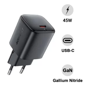 Củ sạc nhanh Acefast 45W USB-C PD 3.0 PPS GaN A119