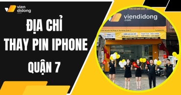 Địa chỉ thay pin iPhone quận 7 ở đâu uy tín, giá tốt 2025?