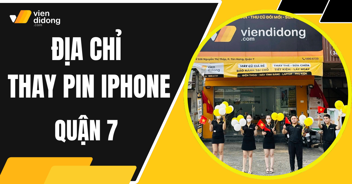thay pin iPhone quận 7