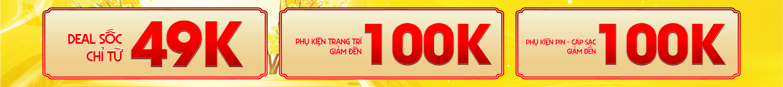 Deal sốc chỉ từ 59K