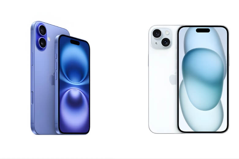 so sánh iPhone 16 cũ và iPhone 15 mới tổng quan