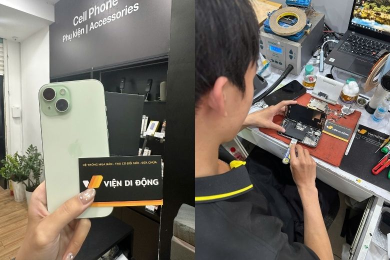 Dịch vụ thay pin iP13 series uy tín, chính hãng tại Viện Di Động