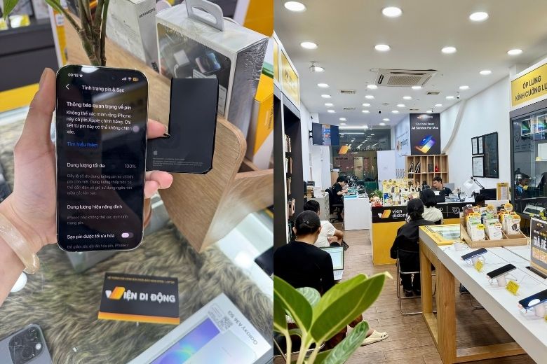 Thay pin iPhone 14 series tại Viện Di Động có gì khác biệt?