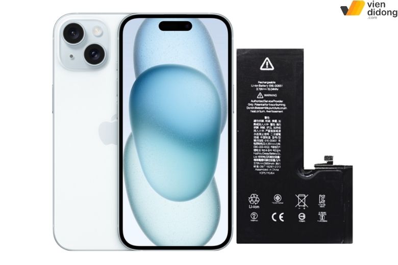 Thay pin iPhone 15 series