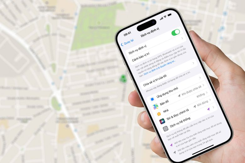 Quản lý vị trí (Location Services) đúng cách