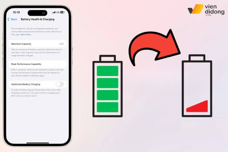 iPhone 17 bị nóng khi sạc pin dấu hiệu