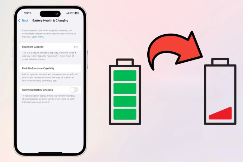 Dấu hiệu iPhone 17 tụt pin nhanh, pin yếu