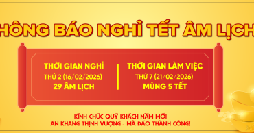 Thông báo lịch nghỉ Tết Âm lịch 2026 tại Viện Di Động